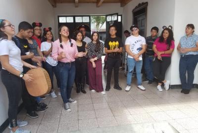 Visita a hogar de niños