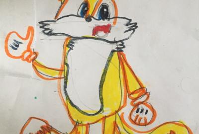 Expo de dibujo, Primaria