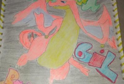 Expo de dibujo, Primaria