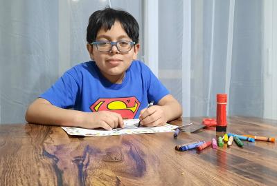 Expo de dibujo, Primaria