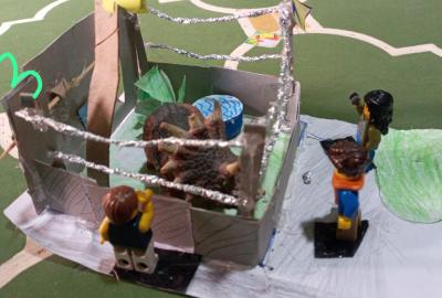 Expo de manualidades, Primaria