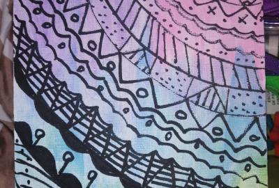 Expo de pinturas, Primaria