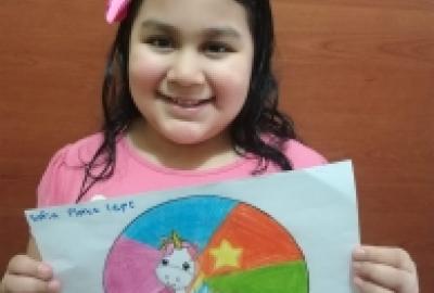 Expo de pinturas, Primaria