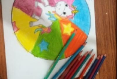Expo de pinturas, Primaria