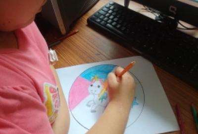 Expo de pinturas, Primaria