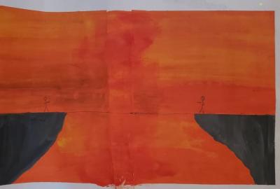 Expo de pinturas, Primaria