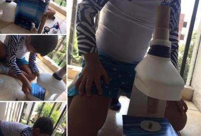 Expo de manualidades, Primaria