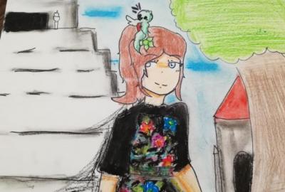 Expo de dibujo, Primaria