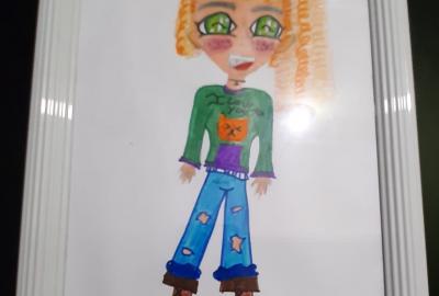 Expo de dibujo, Primaria