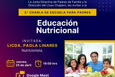 2da. Charla de la Escuela de Padres